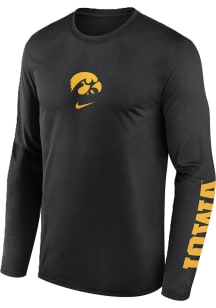 Nike Iowa Hawkeyes Black Legend Two Long Sleeve T-Shirt