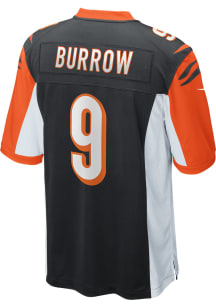 Joe Burrow  Nike Cincinnati Bengals Black Home Game Football Jersey