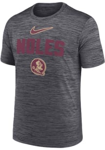 Nike Florida State Seminoles Black Velocity Slant Short Sleeve T Shirt