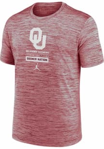 Nike Oklahoma Sooners Crimson Legend Practive Jordan Short Sleeve T Shirt