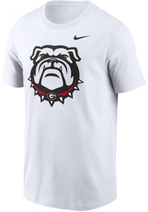 Nike Georgia Bulldogs White Alternative Logo Short Sleeve T Shirt