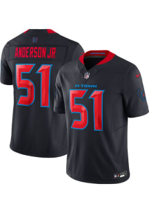 Will Anderson Jr Nike Houston Texans Mens Blue Alt Limited Football Jersey
