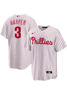 Bryce Harper Philadelphia Phillies Mens Replica Home Jersey - White
