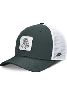 Nike Michigan State Spartans Retro Rise Structured Trucker Adjustable Hat - Green