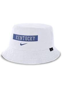 Nike Kentucky Wildcats White Apex Bucket Hat Mens Bucket Hat