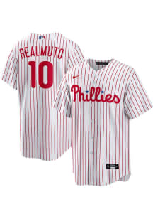 JT Realmuto Philadelphia Phillies Mens Replica Home Jersey - White