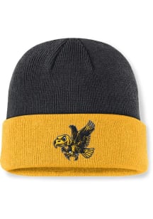 Nike Iowa Hawkeyes Black Nike Terra Standard Cuff Beanie Mens Knit Hat