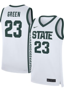 Draymond Green  Nike Michigan State Spartans White Replica Basketball Jersey