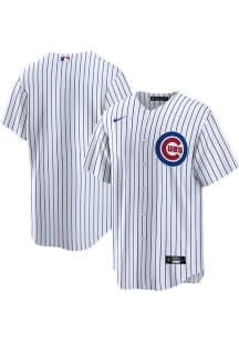 Chicago Cubs Mens Nike Replica Home Jersey - White