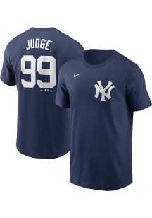 Aaron Judge New York Yankees Navy Blue TC Short Sleeve Player T Shirt