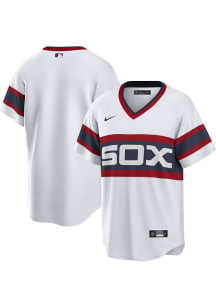 Chicago White Sox Mens Nike Replica Throwback Jersey - White
