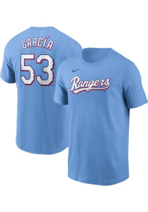 Adolis Garcia Texas Rangers Mens LIGHT BLUE Alt 2024 Limited