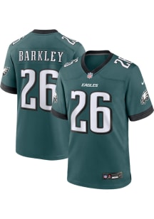 Saquon Barkley  Nike Philadelphia Eagles Teal Home Football Jersey