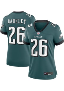 Saquon Barkley  Nike Philadelphia Eagles Womens Teal Home Football Jersey