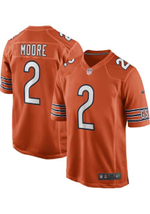DJ Moore  Nike Chicago Bears Orange Alt Game Football Jersey