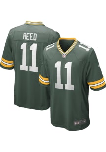 Jayden Reed  Nike Green Bay Packers Green Home Game Football Jersey
