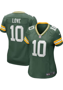 Jordan Love  Nike Green Bay Packers Womens Green Home Game Football Jersey