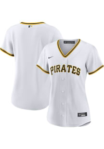 Pittsburgh Pirates Womens Nike Replica Home Jersey - White