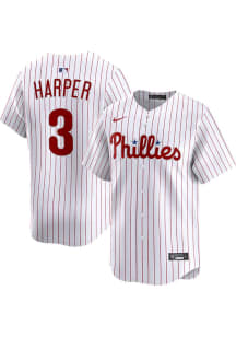Bryce Harper Nike Philadelphia Phillies Mens White Home Limited Baseball Jersey