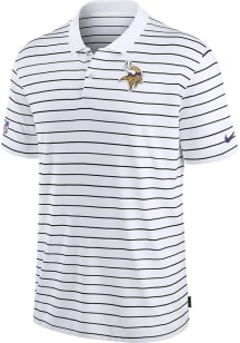 Nike Minnesota Vikings Mens White Dri-Fit Victory Short Sleeve Polo