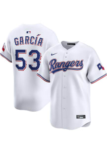 Adolis Garcia Nike Texas Rangers Mens White Home Limited Baseball Jersey