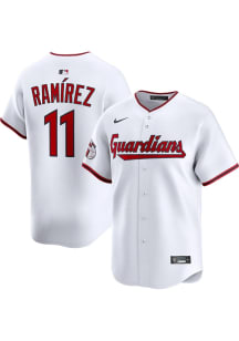 Jose Ramirez Nike Cleveland Guardians Mens White Home Limited Baseball Jersey