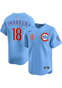 Shota Imanaga Nike Chicago Cubs Mens Light Blue Alt Limited Baseball Jersey