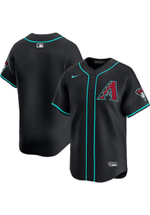 Nike Arizona Diamondbacks Mens Black Logo Alt Limited Baseball Jersey