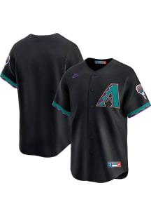 Arizona Diamondbacks Nike Throwback Cooperstown Jersey - Black