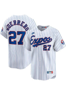 Vladimir Guerrero Montreal Expos Nike Throwback Cooperstown Jersey - White