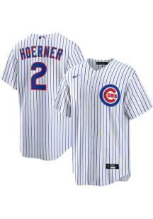 Nico Hoerner Chicago Cubs Mens Replica Home Jersey - White