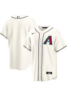 Arizona Diamondbacks Mens Nike Replica Blank Home Jersey - Ivory
