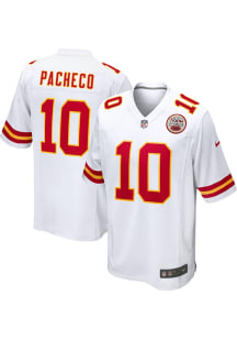 Isiah Pacheco  Nike Kansas City Chiefs White Road Football Jersey