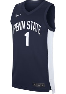 Nike Penn State Nittany Lions Navy Blue #1 Replica Road Jersey