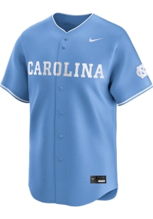 Nike North Carolina Tar Heels Mens Light Blue Away Baseball Jersey