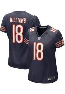 Caleb Williams  Nike Chicago Bears Womens Navy Blue Home Football Jersey