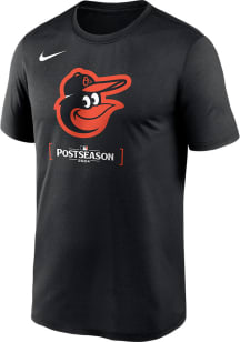 Nike Baltimore Orioles Black 2024 Post Season Participant Dugout Short Sleeve T Shirt