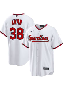 Steven Kwan Cleveland Guardians Mens Replica Home Jersey - White