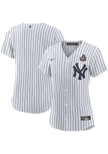New York Yankees Womens Nike Replica 2024 World Series Participant Jersey - White