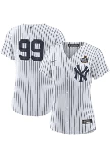 Aaron Judge New York Yankees Womens Replica 2024 World Series Participant Jersey - White