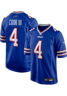 James Cook  Nike Buffalo Bills Royal Blue Home Football Jersey