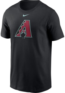 Nike Arizona Diamondbacks Black Fuse Large Logo Short Sleeve T Shirt