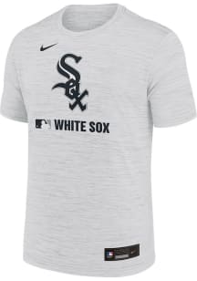 Nike Chicago White Sox White AC Velocity Short Sleeve T Shirt