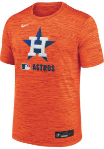 Nike Houston Astros Navy Blue AC Velocity Short Sleeve T Shirt