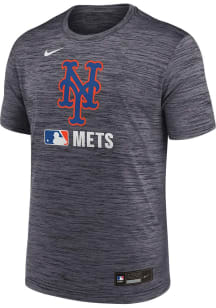 Nike New York Mets Black AC Velocity Short Sleeve T Shirt