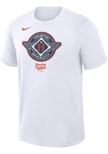 Nike Houston Astros White City Connect Short Sleeve Fashion T Shirt