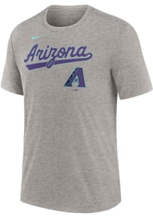 Nike Arizona Diamondbacks Grey City Connect Short Sleeve Fashion T Shirt