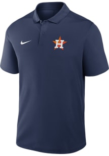 Nike Houston Astros Mens Navy Blue Victory Short Sleeve Polo