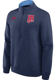 Nike Minnesota Twins Mens NAVY Cooperstown Knockout Pullover