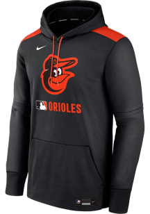 Nike Baltimore Orioles Mens Black AC Therma Fit Hood